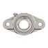 Picture of 1" Stainless Steel 2 Bolt Flange Mounted Food Bearing