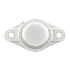 Picture of 1" IP69K Plastic 2 Bolt Flange Mounted Food Bearing with End Cap
