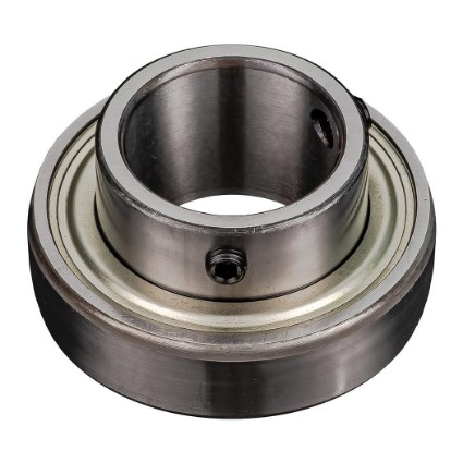 Picture of Narrow, Setscrew Locking, Non-Greaseable, Cylindrical Ball Bearing Insert