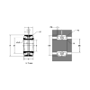 Picture of Back to back matched tapered roller bearing