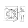 Picture of Eccentric Collar 4-Bolt Flange