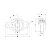 Picture of Concentric Locking 2 Bolt Flange