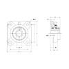 Picture of Concentric Locking 4 Bolt Flange