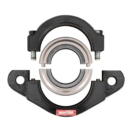 Picture of Split 2-Bolt Flange HT1000 Carbon Sleeve Bearing