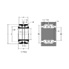 Picture of Back to back matched tapered roller bearing 