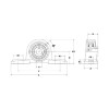 Picture of Non-Greaseable Narrow Setscrew Locking Low Base Pillow Block