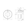 Picture of Standard Duty, Concentric Locking, Ball Bearing Insert