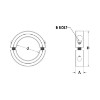 Picture of Clamping Two Piece Aluminum Shaft Collar